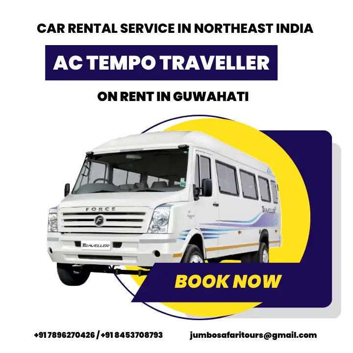 Tempo Traveller rental service in Guwahati